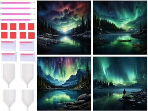 Peinture diamant grand format 70x70 sans espace vide grâce aux strass carrés
