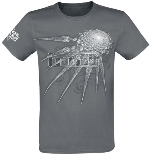 TOOL Phurba Homme T-Shirt Manches Courtes Gris 100% Coton Regular/Coupe Standard