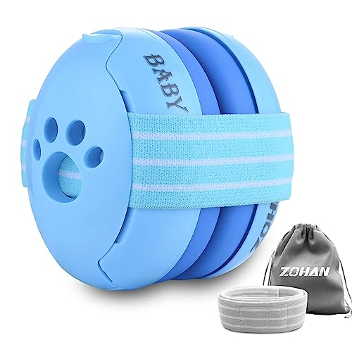 ZOHAN EM001 Baby Ear Muffs Noise Canceling Protection Headphones for Toddler and Infant Up to 36...