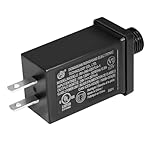 1PCS Replacement Yard Inflatable Adapter – 29V 2A Low Voltage Transformer with US Plug, Class 2 Certified Power Supply for Halloween, Thanksgiving & Christmas Inflatables