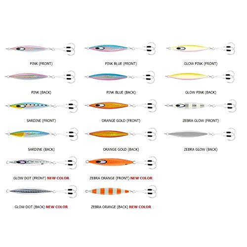 Daiwa Jig Saltwater Sa-Sk170G02 Saltiga Slk Metaljig, 6Oz, 7/0 Assist Hooks, Blue #TOP1