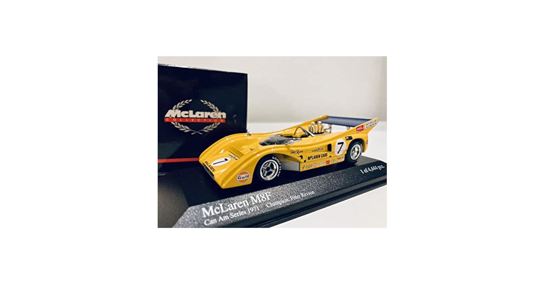 マクラーレン M8Fイタリア製 1/25 レトロ ミニカー マクラーレン