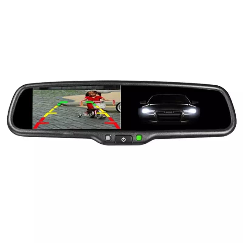 MrSmart 4.3 INCH Digital TFT LCD Color Monitor Car Rear View Mirror For TOYOTA