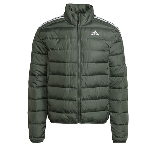 adidas Herren ESSENTIALS DOWN JACKET, Green Oxide, L