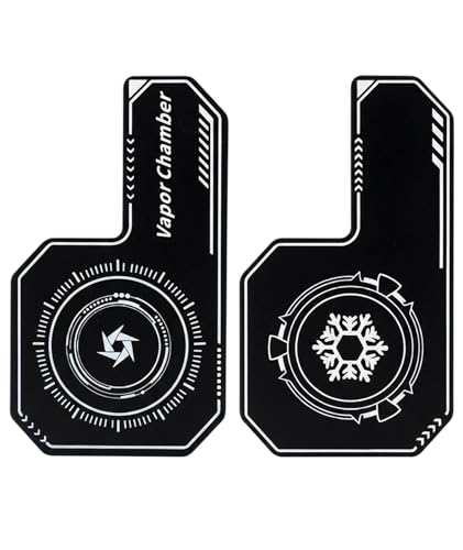 Image of 2 Pcs Phone Cooler for Gaming, Mobile Cooler with Advanced Heat Dissipation Technology, Vapor Chamber Cooling System, Efficient Thermal Management for Extended Gaming Sessions