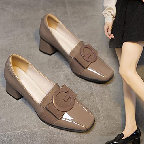 Chaussures talon bas bloc idéales pour le travail et les fêtes
