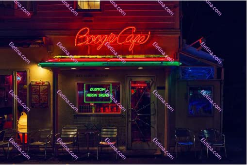 Image of Bar Party Wedding Gift Custom Signs home decor Personalized Miller Golf Led Lamp Neon Like Signs For Wall Decor