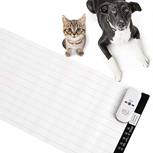 SVD.PET Pet Training Mat, 60 X 12 , Pet Shock Pad, Dogs & Cats Electronic Repellent scat mat for Indoor, 3 Training Modes, 5 Levels, Pet Safe Auto Power Off, Keep Dog Off Couch