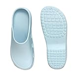 XUMKFJRE Zapato Sanitario Unisex Zuecos Ligeros for clínica Dental, Antideslizantes, con Correa Trasera, for Enfermeras y Profesionales.(Bean Green,37-38)