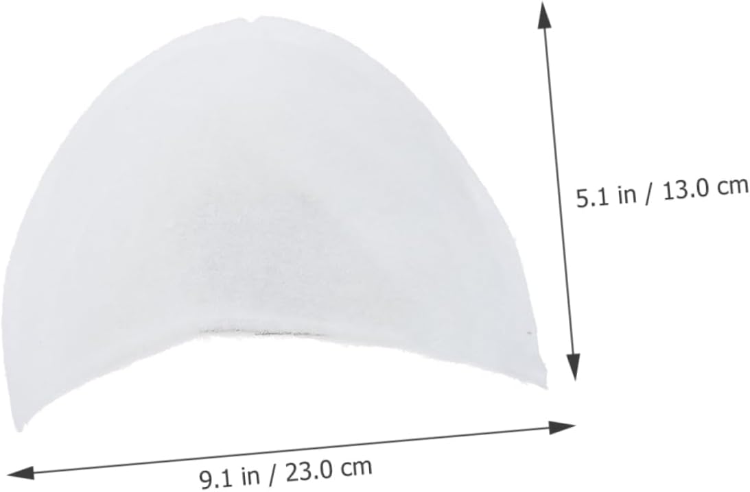 DOITOOL 50pairs Cotton Shoulder Pads for Men Women Shoulder Padding for Clothing Shirt Suit