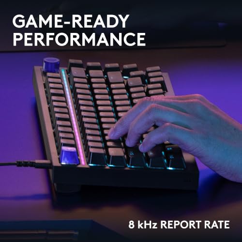 Logitech G316 X 75 Gaming Keyboard, Tactile Switches - Black - image 3