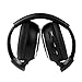 Sportsmax 2 Pack of Two Channel Folding Universal Rear Entertainment System Infrared Headphones Wireless IR DVD Player Head Phones for in Car TV Video Audio Listening