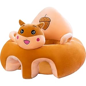 Kelendle Baby Sofa Infant Support Seat Baby Safe Sitting Chair Soft Baby Learning Sitting Chair Cushion Portable…