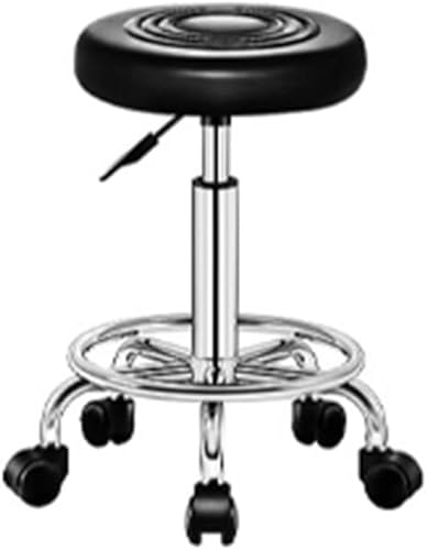 PoteSoar Swivel Makeup Vanity Chair with Wheels