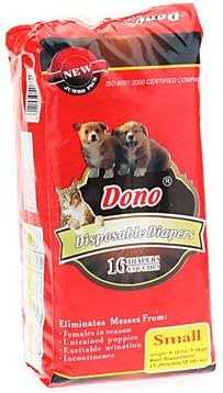 Disposable Diapers for s Dogs (Assorted Sizes)