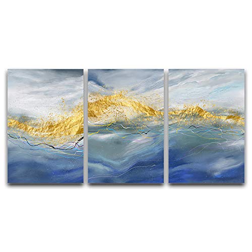 Toile abstraite multicolore triptyque pour illuminer un salon et raviver vos murs