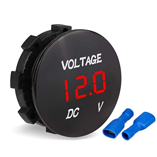 SenRan Universal Digital Display Voltmeter. Waterproof Voltage Meter. Red LED .car Voltmeter.led Voltmeter.12v
