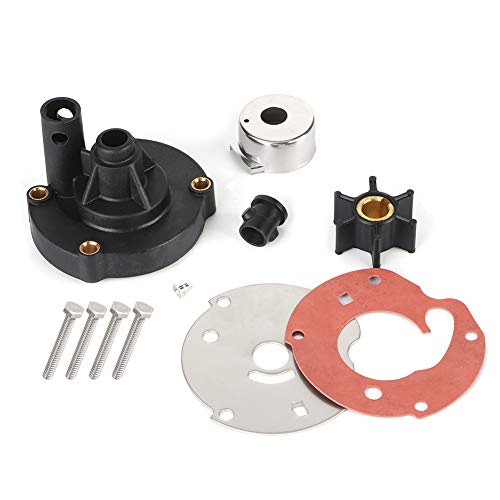 Kit de réparation de turbine de pompe à eau 763758 pour Evinrude Johnson 5.5 à 7 CH