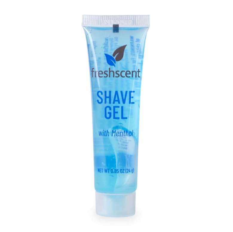 Shave Gel Tube (clear tube) 0.85 oz 720's units/cs
