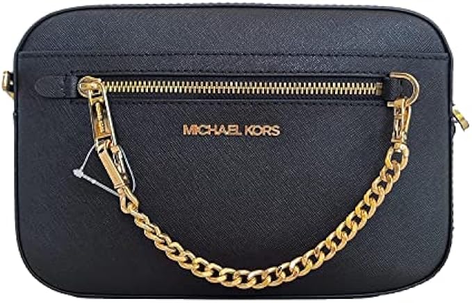 Michael Kors Women's Jet Set Item LARGE EAST WEST CHAIN Crossbody