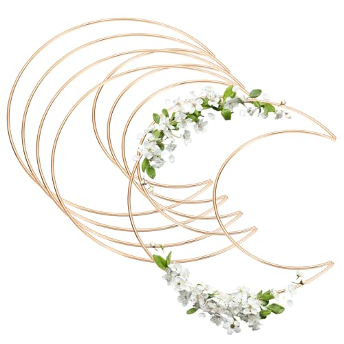 Anneaux attrape-rêves pour créer une couronne de fleurs bohème chez soi