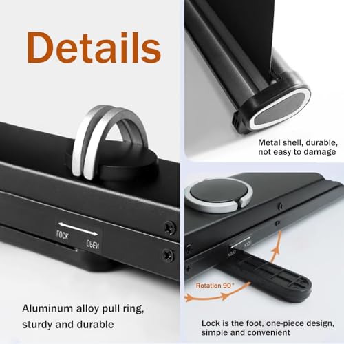 Écran de projection compact pour petits espaces et salons sans perçage - 4