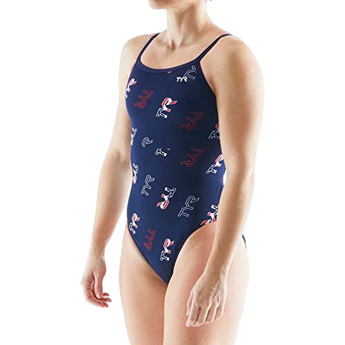 TYR Cascading Diamondfit maillot de bain natation femme une pièce sport piscine