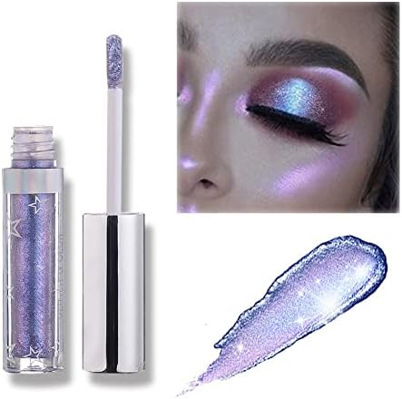 Coalitione Liquid Eyeshadow 12 Colors Long Lasting Waterproof Shining Shimmer Glitter Eyeline liquid Matte Eyeshadow ,Elves Makeup Girls Eyeshadow for Party Festival Makeup Beauty