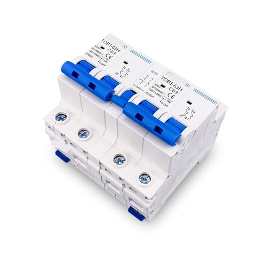 Disjoncteur de transfert manuel double alimentation inverseur source 2P