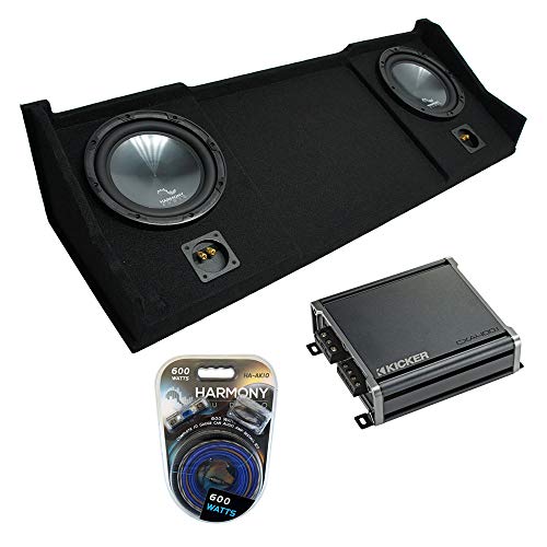 Harmony Audio R104 Compatible with Dodge Ram Ext Club Quad Truck 1994-2001 Dual 10