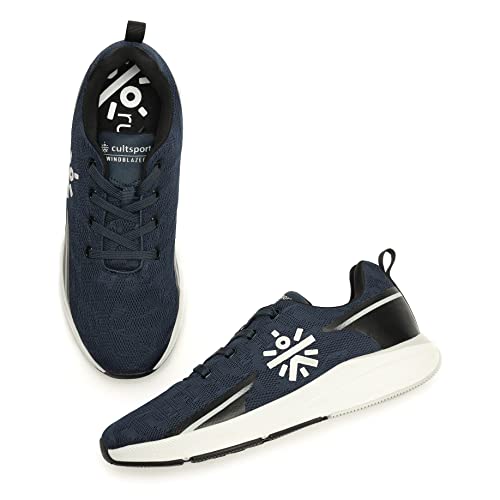 Image of CULT Men's Windblazer Running Shoes, Engineered Upper Mesh, Breathable, German Technology Insole for Cushioning, Compressed EVA Midsole for Higher Rebound, Reinforced Heel