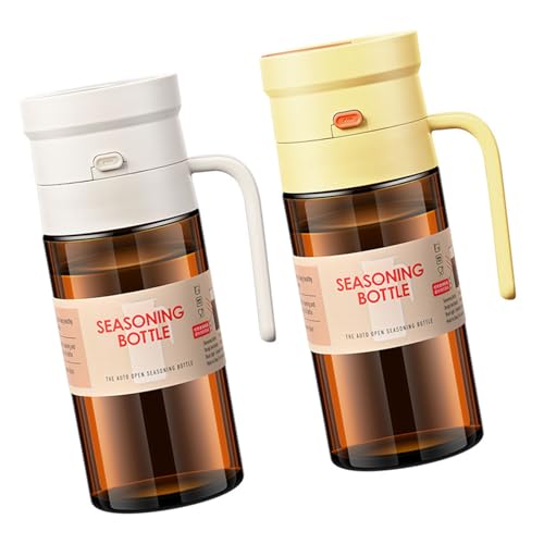 Botellas de aceite de vidrio con vertido controlado y tapa inteligente 5