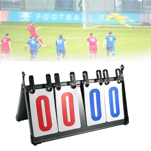 Marcador de mesa portátil de 4 dígitos miniatura 1