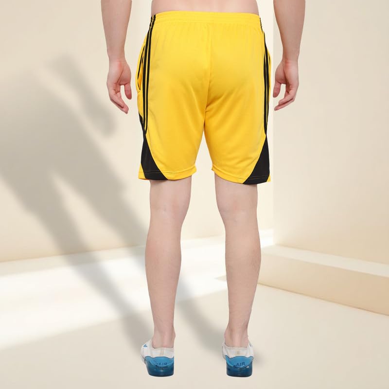 Image of DIA A DIA Men's Gym Shorts with Zipper Pockets Breathable Sports Shorts