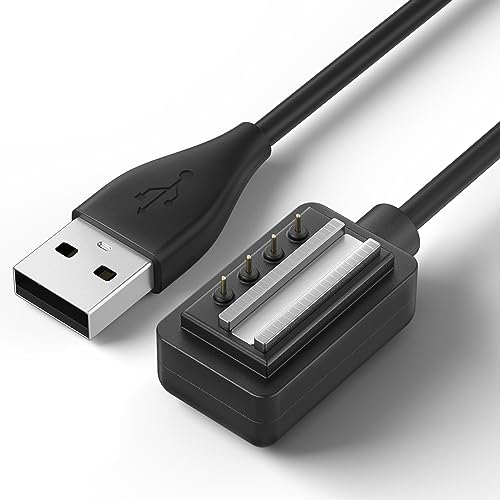 Amzpas Caricatore per Suunto Spartan Ultra HR/Suunto Spartan Sport Wrist HR/Suunto 9/ Suunto D5/ Suunto EON Core, Veloce Portatile Cavo di Ricarica USB (100cm)