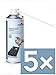 Produktbild Durable 579619 Druckluftreiniger Powerclean Standard, Druckluftspray 400 ml (5x 400ml)