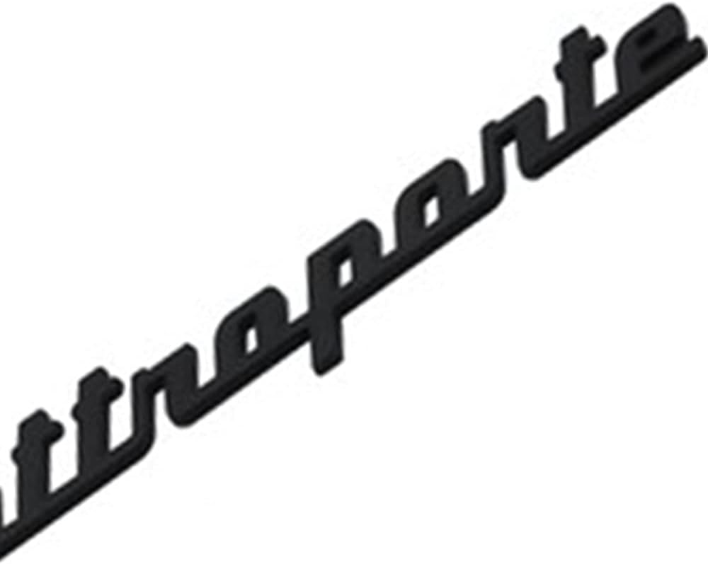 Black Letters SQ4 Q4 GTS Emblem Logo Badge Decal Replacement Compatible for Ghibli Levante Quattroporte Granlusso Gransport (Ghibli)