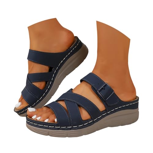 Sandalias de moda de mujer para evitar dolor de pies en verano