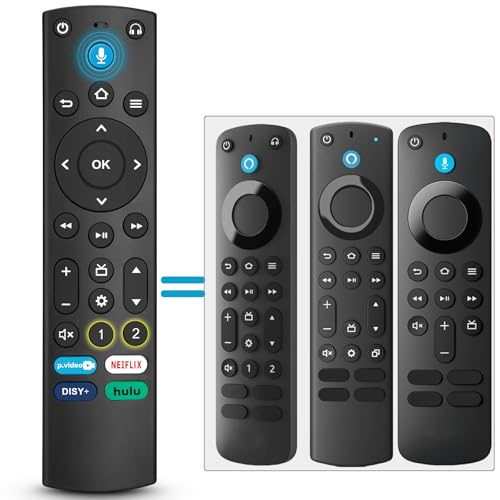 Amazon | ファイヤースティック 交換リモコン for fire-tv-stick 第3