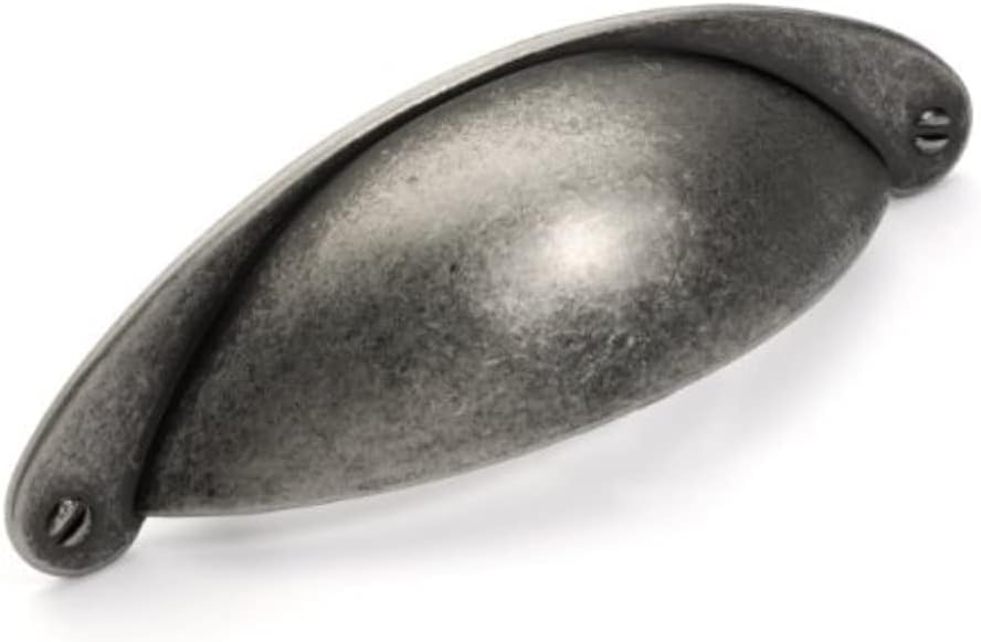 Dynasty Hardware P-5322-AN-25PK 2-1/2-Inch CTC Shaker Style Cabinet Hardware Pull, 25-Pack