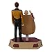 Hallmark Keepsake 2017 Star Trek: The Next Generation Captain Jean-Luc Picard and Lieutenant Commander Data Sound Christmas Ornament