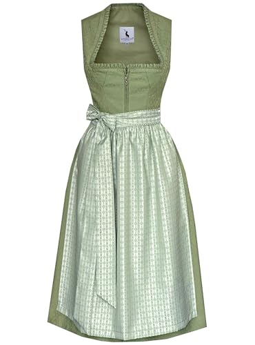 Robe Dirndl midi Alpenmärchen ALM1064 collection exclusive avec tablier