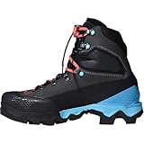 La Sportiva ZFMS097 Equilibium LT GTX - Tenis para mujer, Negro/Hibiscus, 25.0 cm