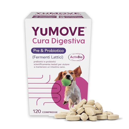 Yumove Probiotici Per Cani ActivBio – 120 Compresse Benessere Digestivo