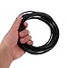 Unomor Food Grade Silicone Tube 3mm X 5mm Black 5m Flexible Silicone Rubber Hose for Home Brewing Wine Making Industrial Liquid and Air Transfer