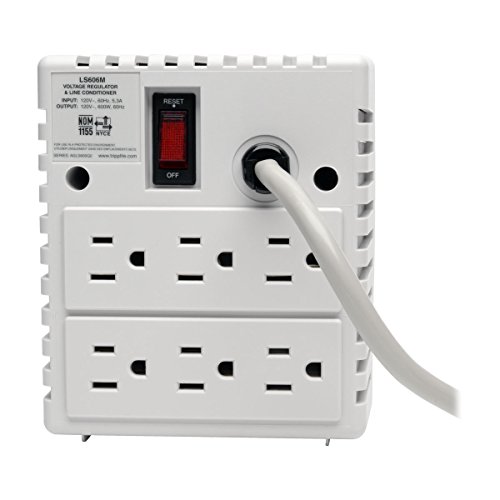 Tripp Lite LS606M 600W 120V Power Conditioner, Automatic Voltage Regulation thumb #2