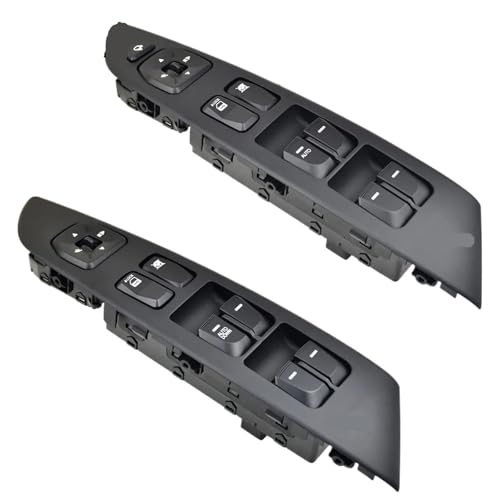 Interrupteur rétroviseur LED bleu pour commande de miroir de voiture - 2