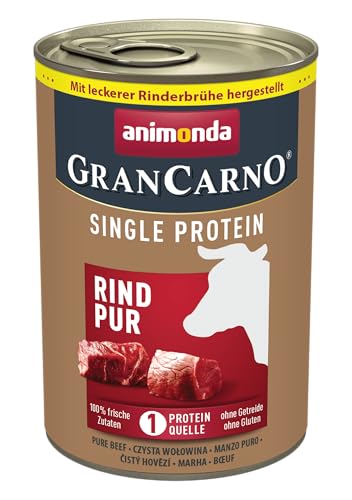 Produktbild von Animonda GranCarno Adult Single Protein Rind Pur - 6 x 400 g