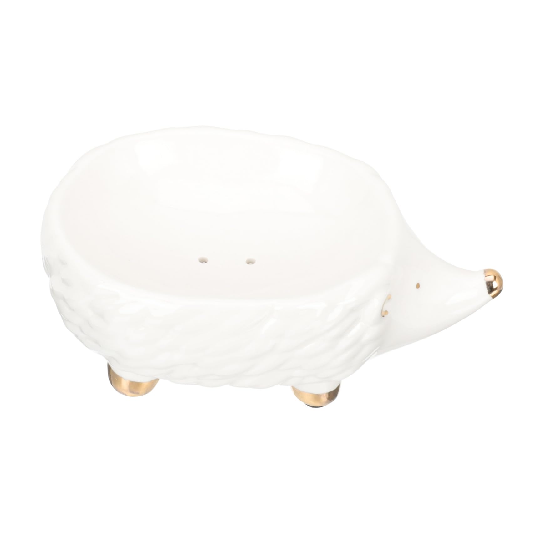 BEBEMOKO Organize Your Bath Boxes Sturdy Ceramic Holder Quick Drainage for Clean Bath