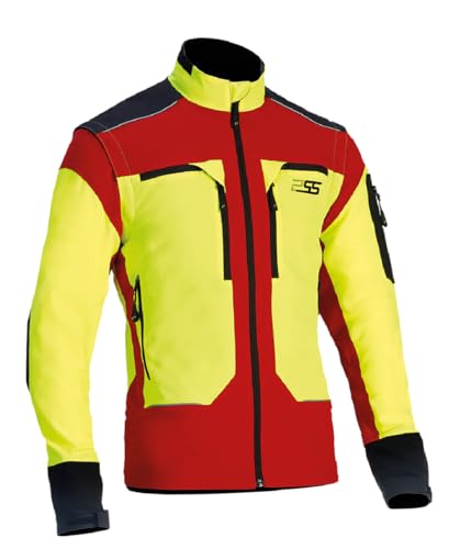 Produktfoto von PSS Funktionsjacke X-treme Vario Rot/Gelb Gr. L